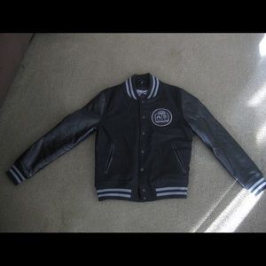 Straight to Hell Black Varsity Jacket